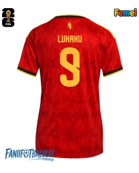 Belgia Romelu Lukaku #9 Echipament de Fotbal Replică Mondial 2026 Femei Acasa